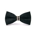 thumbnail image 2 of Eoperou Men Bow Tie Formal Business Style Rhinestone Decor Exquisite Satin Bright Color Smooth Solid Color Party Banquet Wedding Groom Bow Clothes Accessories, 2 of 8