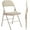 Beige, variant on EverPick Folding Chair 2-Pack, Leather Padded Folding Chairs, Easy to Use and Store, Outdoor and Indoor, for Home, Office, Party, Comfy, Black