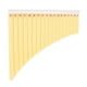 thumbnail image 1 of Pipas Panpipe C Key 18 Tubos Resina Tradicional con Bolsa de Transporte Shamjiam Zampoña, 1 of 8