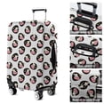 thumbnail image 5 of White Cow Oval Face Pattern Luggage Cover Fashion Suitcase Cover Baggage Covers Fit 25-28 Inch Luggage (Go Travel), 5 of 5