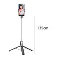 thumbnail image 2 of Palo de Selfie, palo de Selfie extensible con control remoto inalámbrico recargable y soporte para trípode, 2 of 5