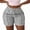 D442/Grey, variant on Afdoent Shorts For Women Solid Color Lightweight Shorts For Everyday Casual With Elastic Waist Summer Beach Vacation