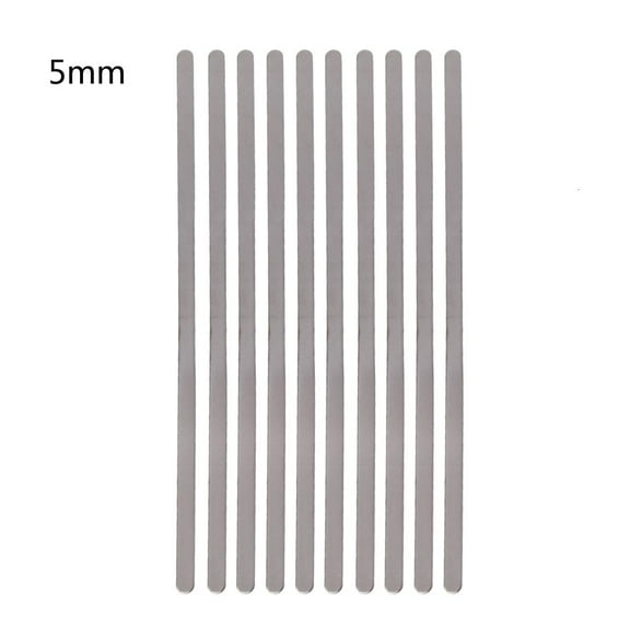 HONCLL 10Pcs Blanks Cuff Bracelet for Stainless Steel Bracelet Blanks Making Adjustable Cuff Blanks for Birthday Gift