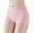 Pink, variant on Underwear for Women Plus Size Boy Shorts No Show Seamless Panties Comfort Waist Elastic Ventilated Panty, Black, XXXL
