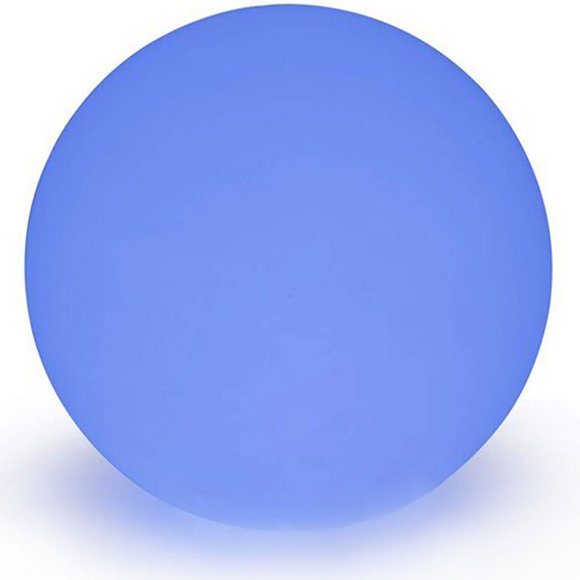LED Beach Ball 15.7inch 16 Colors Changing Light up Pool Ball Remote Control Inflatable Beach Kickball IP68 Waterproof Glow in Dark Pool Light for Kids Adults