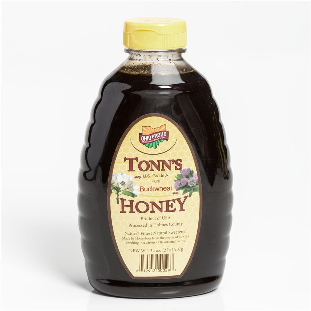 Tonn's Pure Buckwheat Honey 32 oz Buckwheat