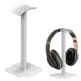 thumbnail image 2 of Aluminum Headphone Stand with Flexible Headrest, Headset Display Hanger Rack, Adjustable Earphone Holder for Gaming & All Headphone Sizes, 2 of 4