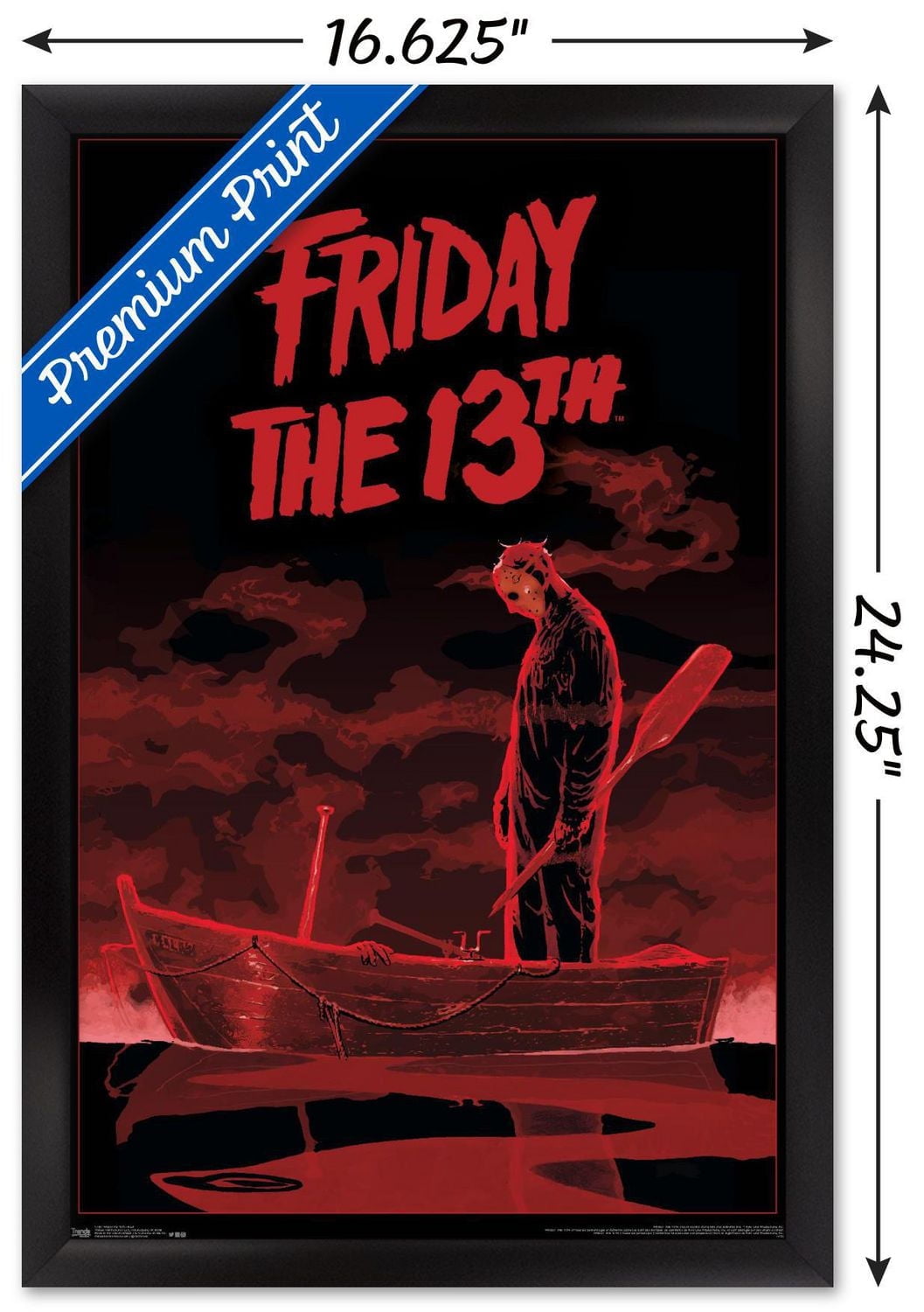 Friday The 13th - Boat Wall Poster