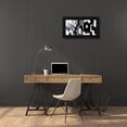 thumbnail image 3 of Lanie Loreth 18x11 Black Modern Wood Framed Wall Art Titled - Modern Grooves II, 3 of 6