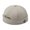 BEIGE, variant on Trendy Solid Color Wear All Seasons Street Style Cotton Docker Cap Brimless Hip Hop Hats Landlord Hat Beanie Hats BEIGE