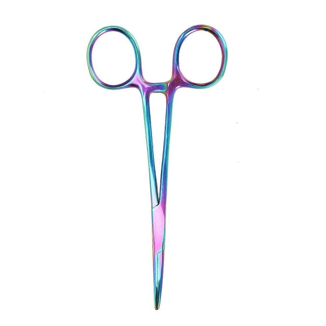 14cm Pet Ear Hair Remover Hemostatic Forceps Cleaning Tweezers Hair Removal Tools Colorful Supplement