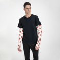 thumbnail image 4 of KLL Hand Drawn Strawberry Pattern UV Sun Protection Arm Sleeves for Men & Women,UPF 50 Cooling Sports Sleeve Compression Arm Sleeves Golf Basketball Arm Sleeves, 4 of 7