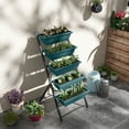 thumbnail image 2 of Outsunny Jardinière Surélevée à 5 Niveaux avec Trous de Fuite pour l'Extérieur, Vert, 2 of 10