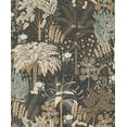 thumbnail image 4 of Black Tropical Trees Metallic Wallpaper R8369, 4 of 5