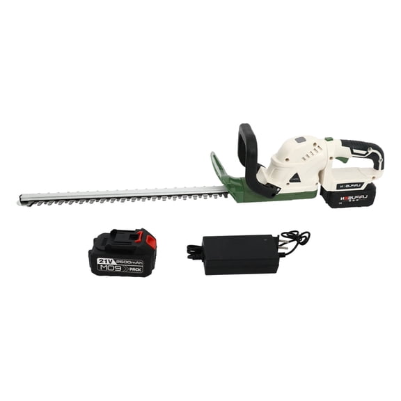 21V Max 20-Inch Cordless Hedge Trimmer with 3.0Ah Battery & Charger Included, Double-Sided Cutting