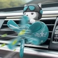 thumbnail image 1 of Fiudx Clip de Aromaterapia para Coche, Diseño de Avión, Difusor de Alta Densidad, Fragancia Uniforme, Fácil Instalación, No Daña El Interior Del Coche, Ajuste Universal, Color Verde, 1 of 3