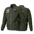 thumbnail image 2 of Chaqueta de béisbol de otoño 2024 para hombre, chaqueta informal de moda ajustada con bordado de manga larga, chaqueta de motociclista a prueba de viento estilo Harajuku callejero, 2 of 4