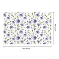 thumbnail image 3 of Lsque Purple Chicory Pattern Flag,Purple Chicory Printed Garden Flag 48 x 72 in - Double Sided Small Flags for Yard, 3 of 9