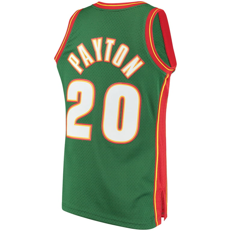 seattle supersonics red jersey