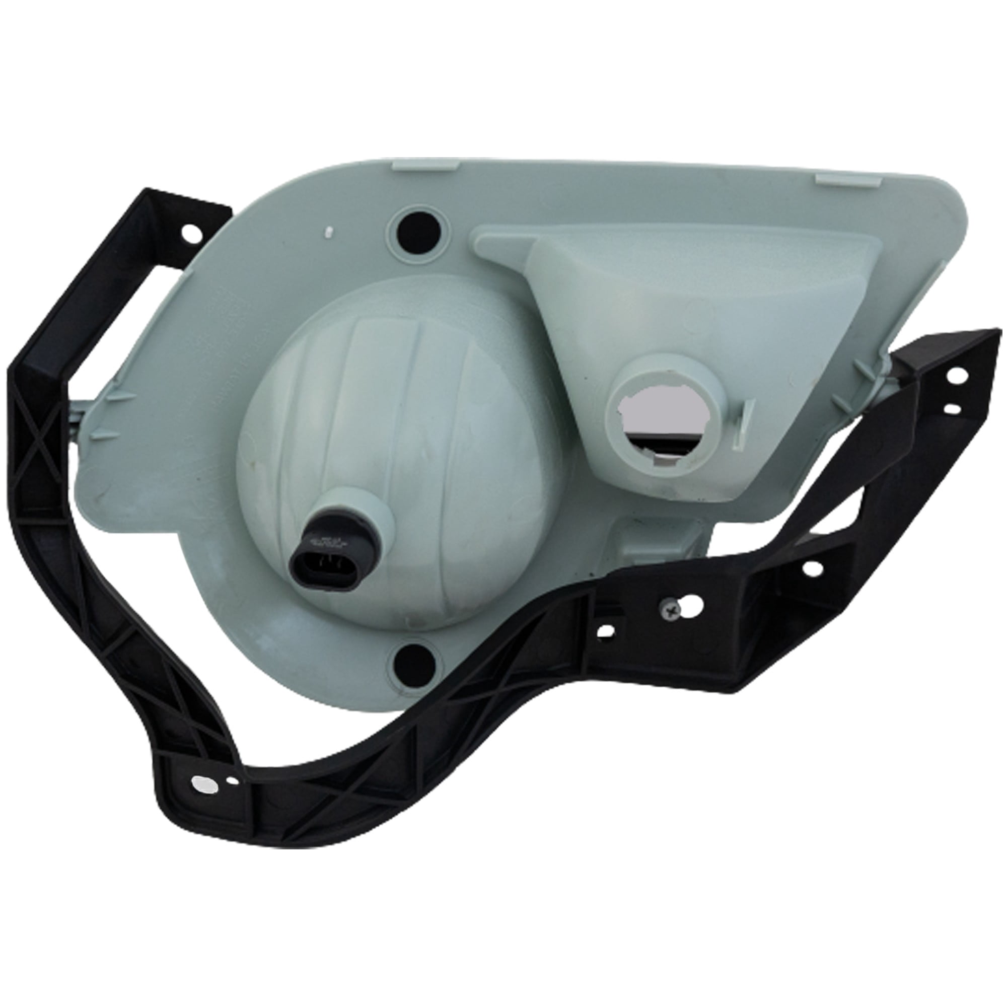 Front Fog Light Compatible with CHEVROLET AVALANCHE 2002-2006 Left Driver Side Assembly with Body Cladding