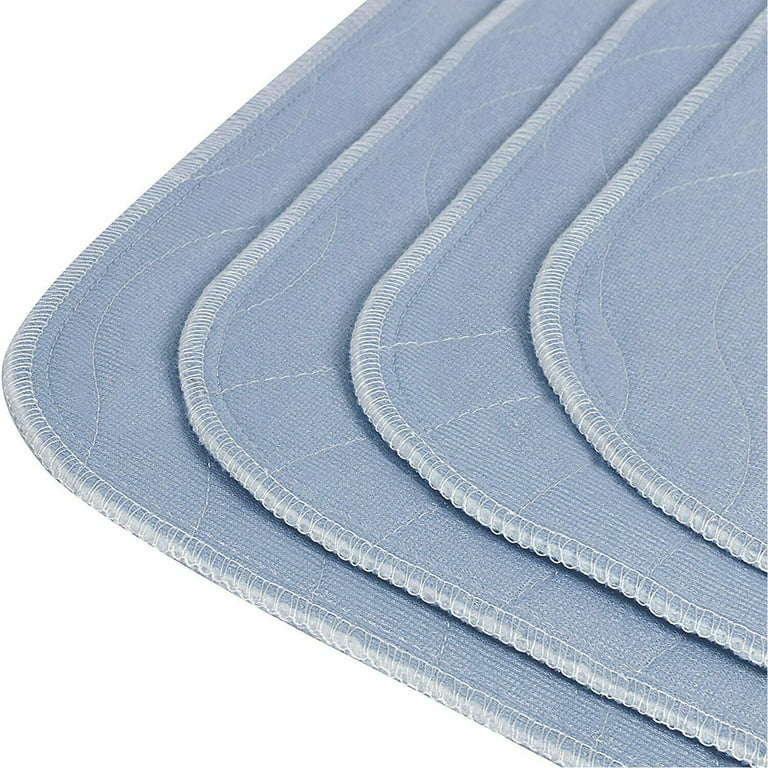 Incontinence Bed Pads - 4 Pack 24” x 36” Reusable Waterproof Mattress  Protectors - Highly Absorbent, Machine Washable - for Children, Pets and  Seniors