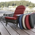 thumbnail image 6 of ARDEN Oceantex Outdoor Rocking Chair or Adirondack Cushion, 21.5 x 19, Water Repellent, Fade Resistant 19 x 21.5, Nautical Red, 6 of 12