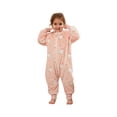 thumbnail image 1 of Saco de dormir para bebé con patas, saco de dormir suave y cómodo con patas de invierno con bonitos patrones de animales para saco de dormir de bebé con patas de invierno (unisex), 1 of 6