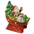 thumbnail image 2 of Northlight 18" Red and White Pre-Lit LED Snow Covered 2 Story House Musical Christmas Tabletop Decor, 2 of 2