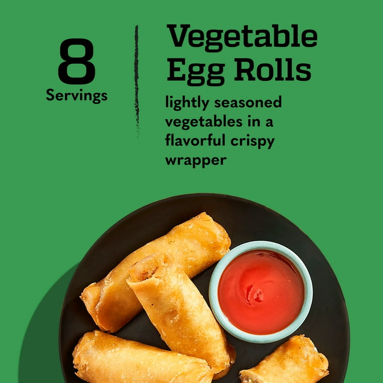 Tai Pei Chinese Veggie Egg Rolls with Dipping Sauce, Frozen Asian