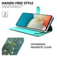 thumbnail image 2 of CoverON For Samsung Galaxy A53 5G Wallet Case, RFID Blocking Vegan Leather 6x Card Slot Holder Cover Flip Folio Phone Pouch, Almond Blossom Art, 2 of 5