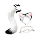 thumbnail image 3 of Orejas y cola larga falsas, regalos divertidos para mujeres y niñas, diadema para cosplay, baile de graduación blanco, 3 of 9