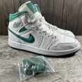thumbnail image 1 of Ni - ke Air Jordan 1 Mid Men's Mystic Green Shoes Sneakers CD6759-103 Size 7, 1 of 5