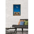 thumbnail image 2 of NFL Tennessee Titans - S. Preston Mascot T-Rac 20 Wall Poster, 14.725" x 22.375", Framed, 2 of 3