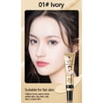 thumbnail image 3 of FcBaudy Concealer, Cover Perfection Tip Concealer, Multi-Use Concealer, Face Hydrating Concealer Liquid Concealer Isolating Moisturizing Covering Marks,30ml concealer foundation, 3 of 3