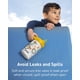 thumbnail image 4 of CamelBak eddy+ Botella de agua para niños con pajita, acero inoxidable aislado, a prueba de fugas cuando está cerrada, 12 oz, Unicornios mágicos, 4 of 5
