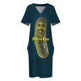 thumbnail image 3 of Vestido de fiesta con bolsillos sueltos Picolas Cage, vestido de vendaje, vestido de verano para mujer 2025, 3 of 6