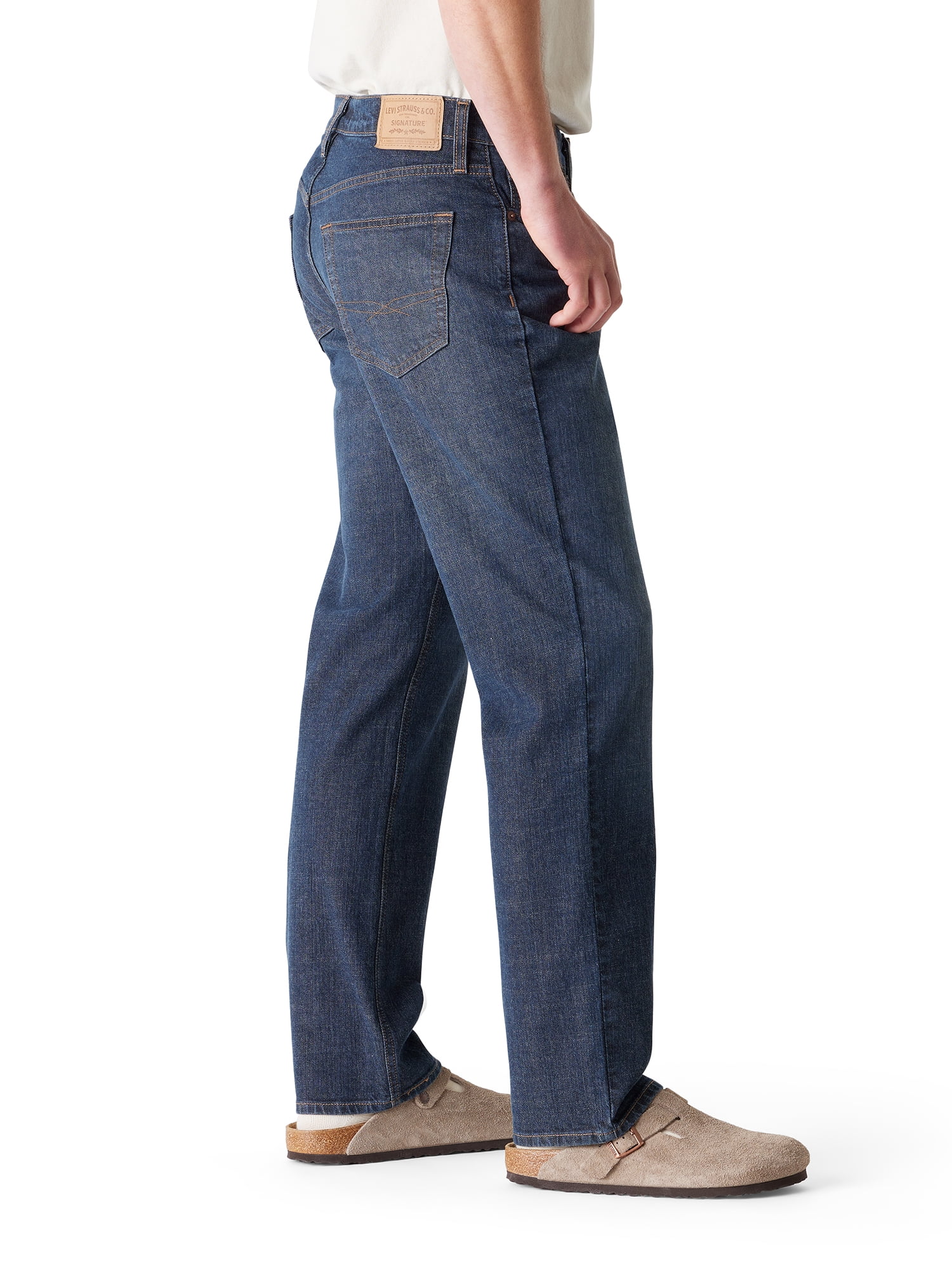 Levi Strauss Signature Men's and Big and Tall Athletic Fit Jeans