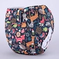 thumbnail image 5 of Sigzagor Teen Adult Cloth Diaper Nappy Reusable Washable for Disability (Animal Fox Rabbit), 5 of 5