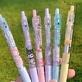 thumbnail image 2 of 6pcs, High-value ST Push Pen, Neutral Pen For School Students, Zebra Clip, Back To School, School Supplies, Kawaii Stationery, Colors For School, Stationery, Writing Pens, 2 of 5