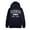 Poseidon Blue Heather, variant on Vernon New York Classic Established Premium Cotton Hoodie