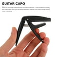 thumbnail image 2 of OUNONA Guitar Strings Single Guitar Strings Nylon Black Practical Design 1 Set, 2 of 8