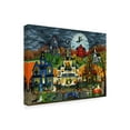 thumbnail image 2 of Trademark Fine Art 'Spooky Street ' Canvas Art by Cheryl Bartley, 2 of 3