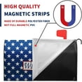 thumbnail image 4 of Mailbox Cover Standard Size Labor Day Magnetic America Old National Flag Mailbox Covers Waterproof Mail Box Covers Post Wraps Letter Box Cover for Home Garden Yard Decor 18x21 Inch, 4 of 6
