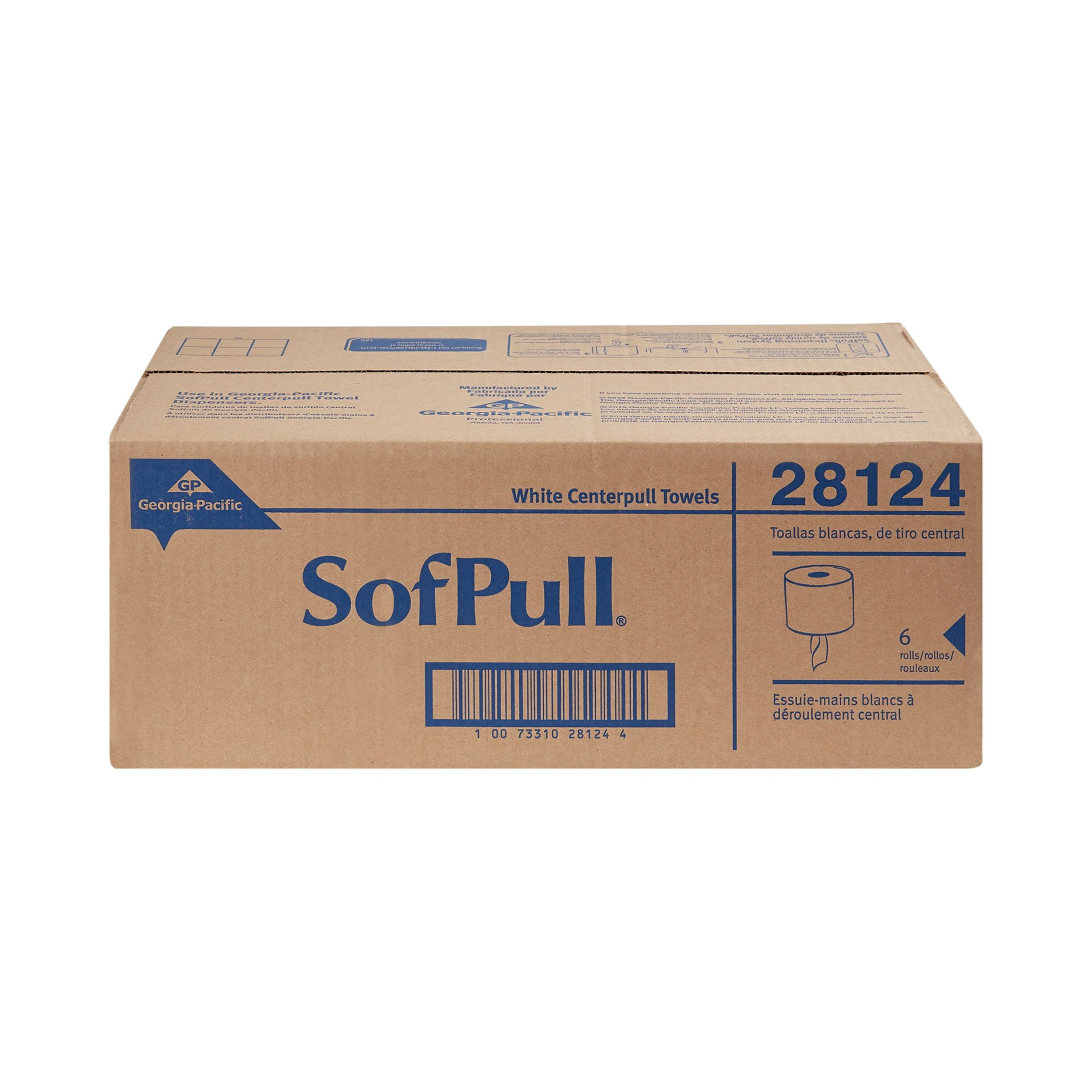 SofPull Paper Towel Perforated Center Pull Roll 6 Count(s), 1 Towels/ Count