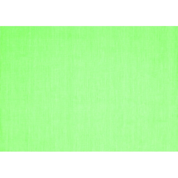 Ahgly Company Indoor Rectangle Abstract Green Contemporary Area Rugs, 5' x 8'