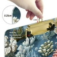 thumbnail image 6 of FORMRS Acrylic Clipboard with Low Profile Clip Standard A4 Letter Size, 12.5" x 9", Sea Plants Pattern, 6 of 8