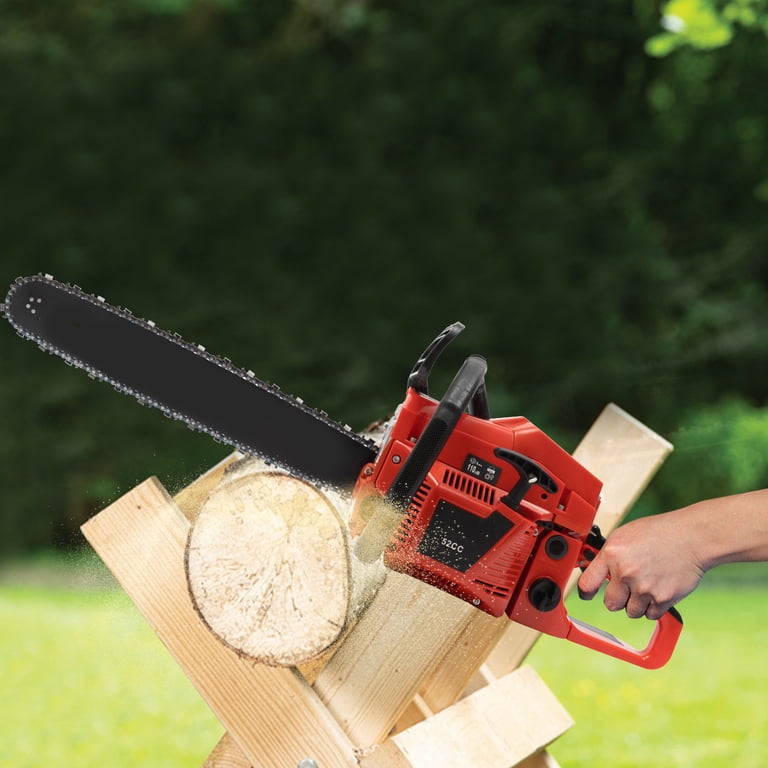 Powerful 52cc Gas Chainsaw, 20-Inch Bar, 2.2KW Engine, High-Speed