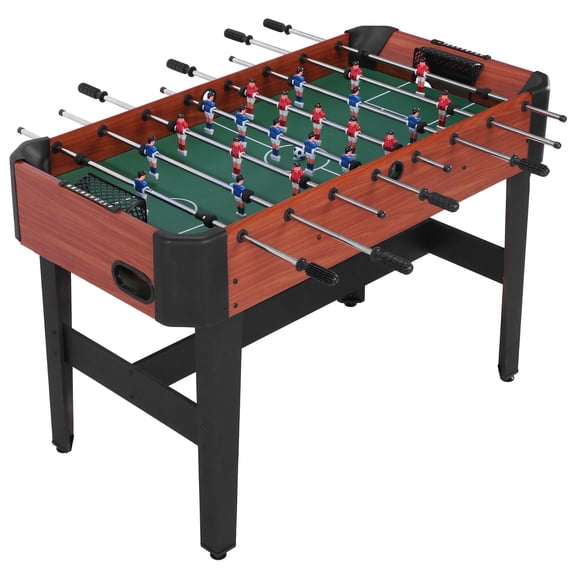 golytefs 47 Inch Foosball Table Classic Indoor Soccer Game with Score Keeper Competition-sized Game Table for Home Office Man Cave