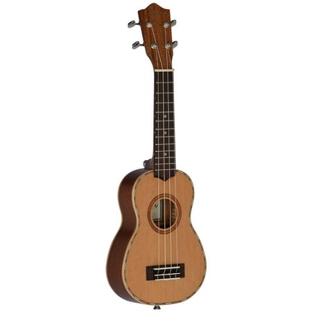 Lanikai Cedar Solid Top Soprano Ukulele Natural