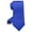 Blue, variant on Mens Solid Color Business Necktie Classic Diagonal Stripe Silk Like Tie For Formal Office Wedding And Daily Wear,Purple,One Size